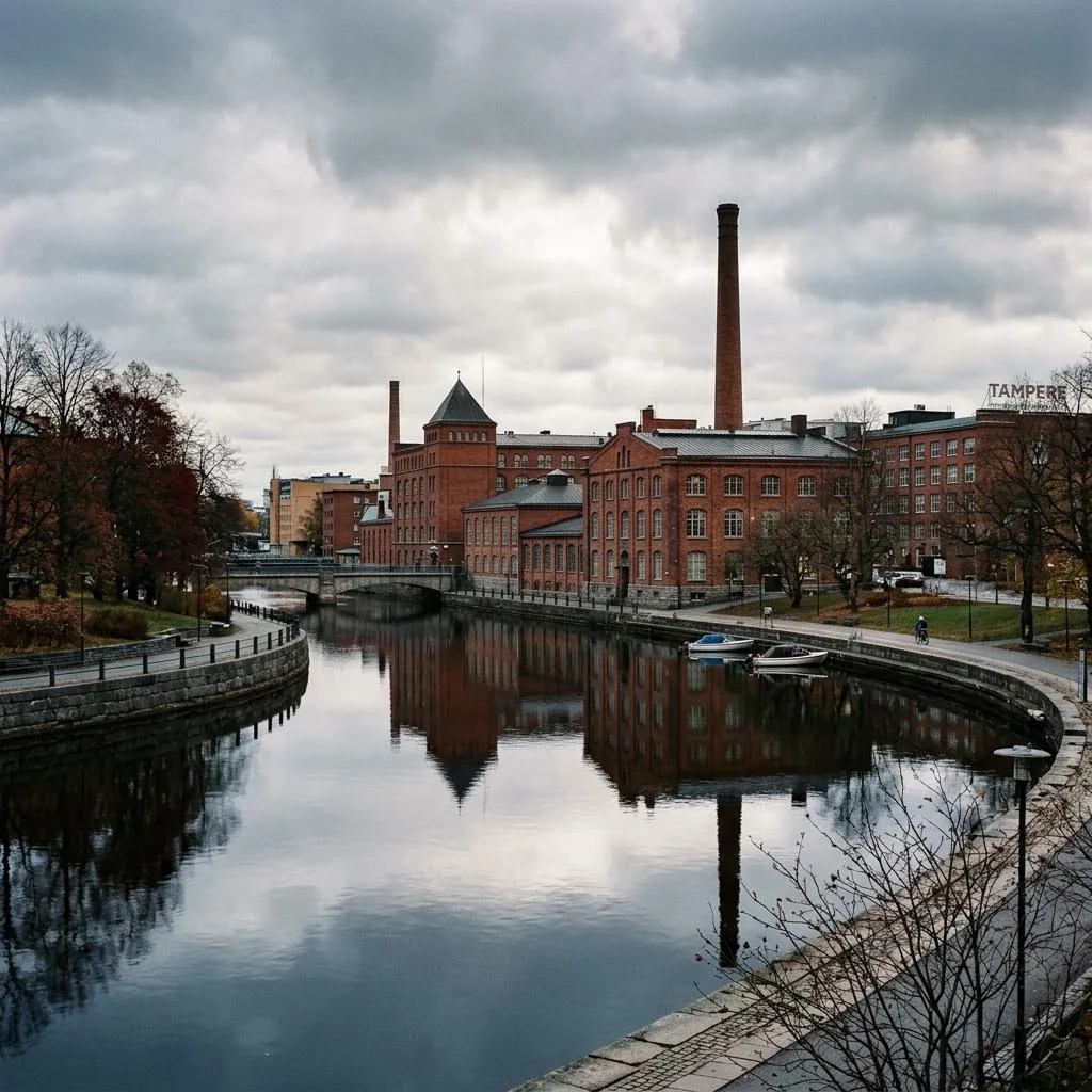 Näkymä Tampereen kaupunkiin